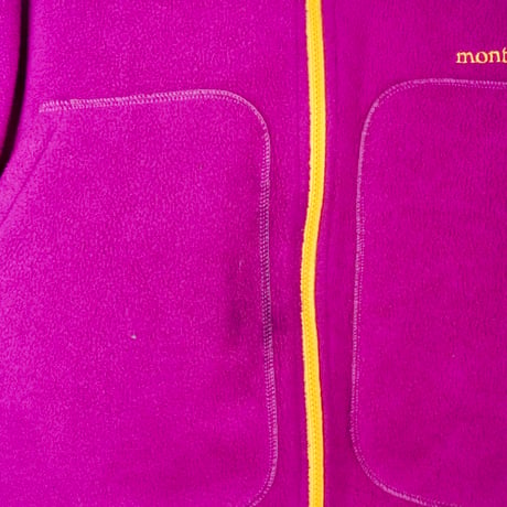 old mont-bell fleece hoodie