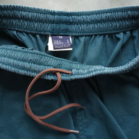 old mont-bell nylon shorts