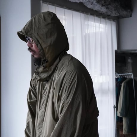 old mont-bell nylon coat