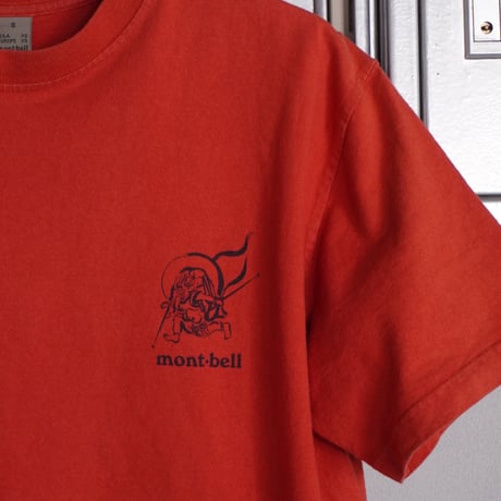 old mont-bell print Tee