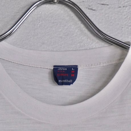 old mont-bell print Tee