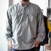 old mont-bell nylon shirt