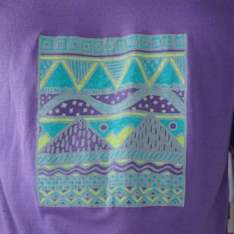 old mont-bell print Tee