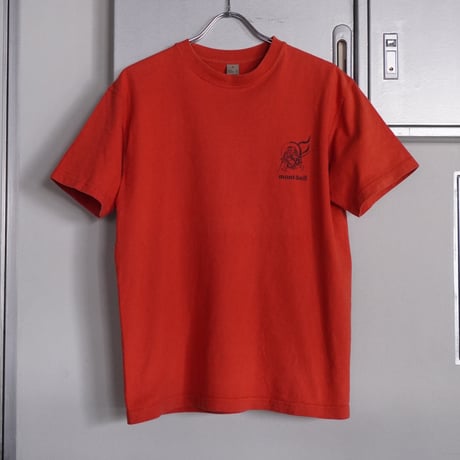 old mont-bell print Tee