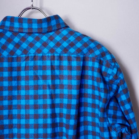 old mont-bell plaid shirt