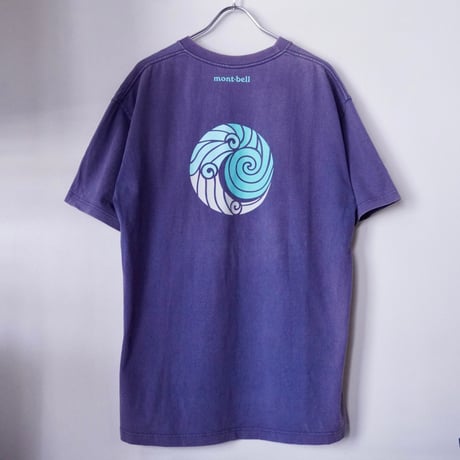old mont-bell print Tee