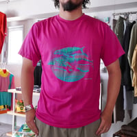 old mont-bell print Tee