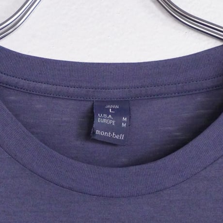 old mont-bell print Tee