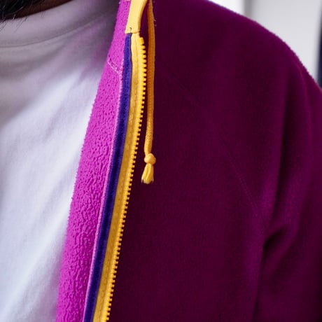 old mont-bell fleece hoodie