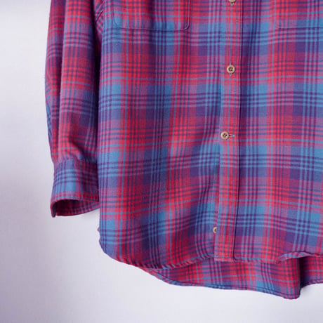 old mont-bell plaid shirt