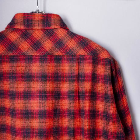 old mont-bell plaid shirt