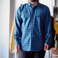 old mont-bell plaid shirt