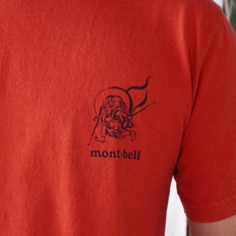 old mont-bell print Tee