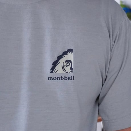 old mont-bell print Tee