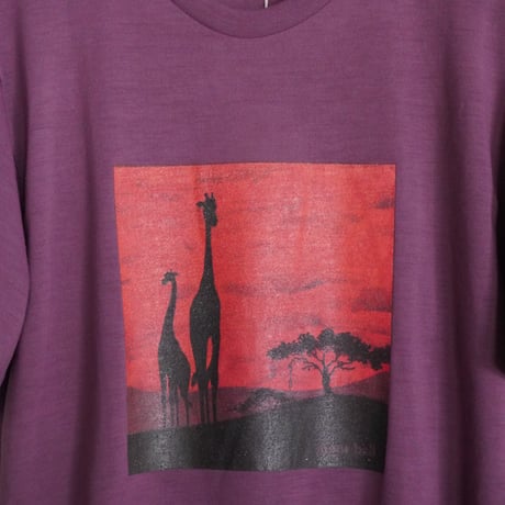 old mont-bell print Tee