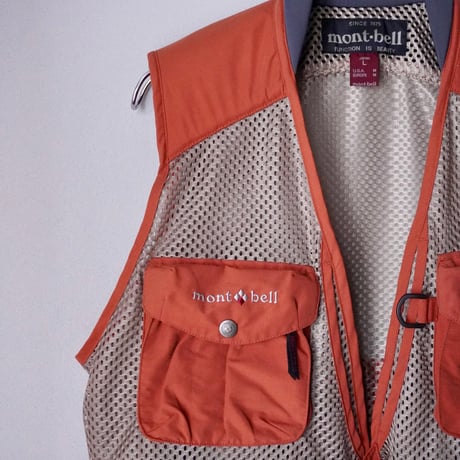 old mont-bell nature guide vest