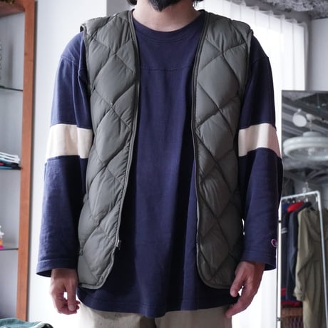 old mont-bell down liner coat