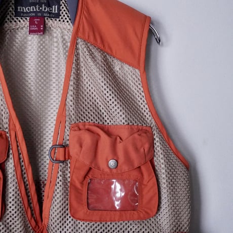 old mont-bell nature guide vest