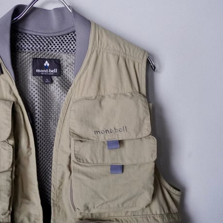 old mont-bell fishing vest
