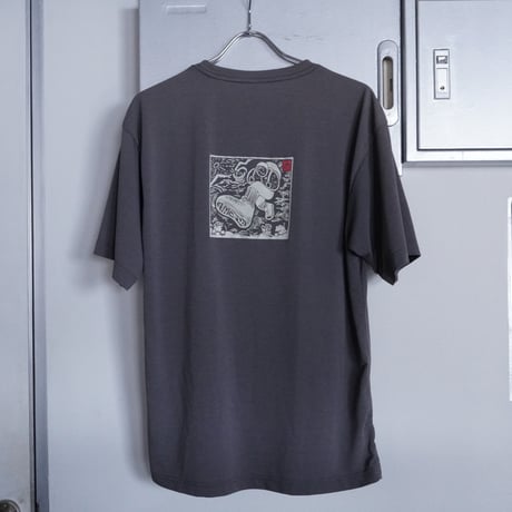 old mont-bell print Tee