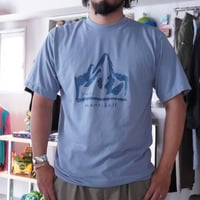 old mont-bell print Tee