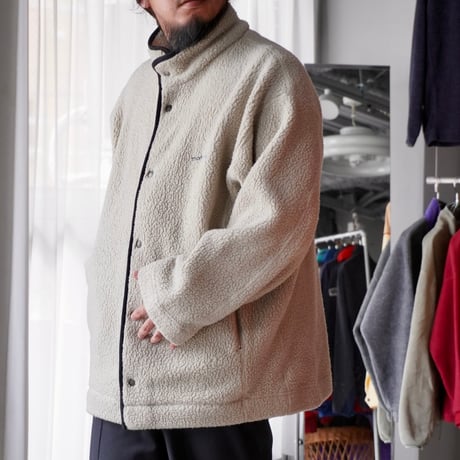 old mont-bell fleece cardigan