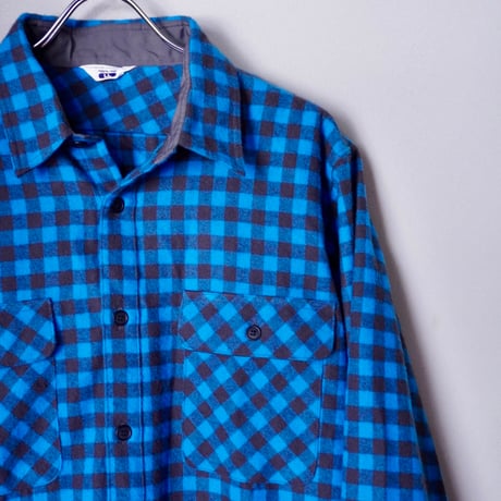 old mont-bell plaid shirt