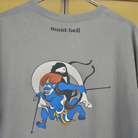 old mont-bell print Tee