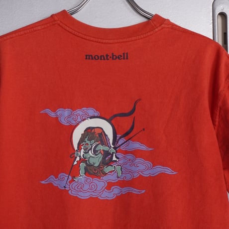 old mont-bell print Tee
