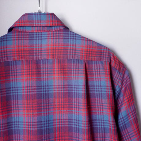 old mont-bell plaid shirt