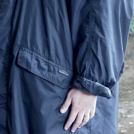 old mont-bell nylon coat