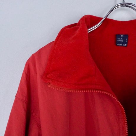 old mont-bell fleece with shell jacket