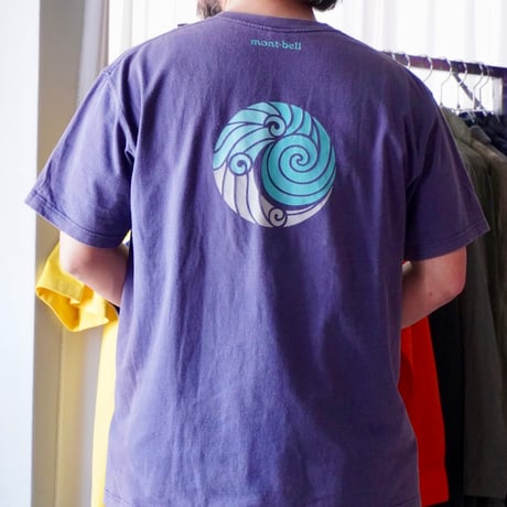 old mont-bell print Tee