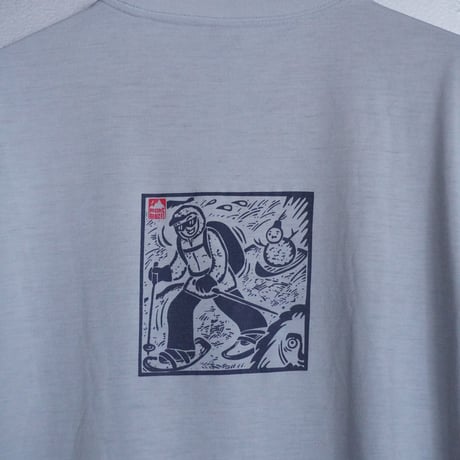 old mont-bell print Tee