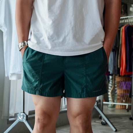 old mont-bell nylon shorts