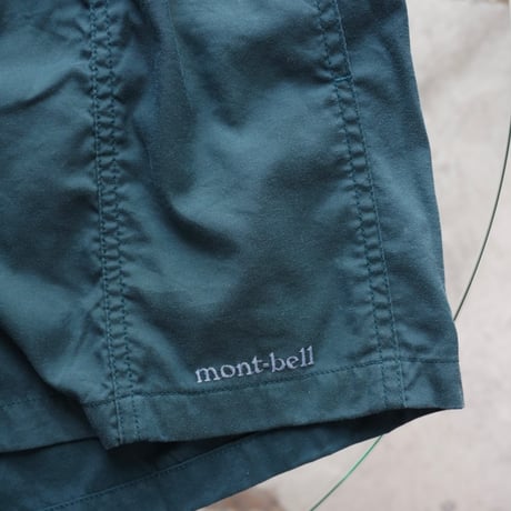 old mont-bell nylon shorts