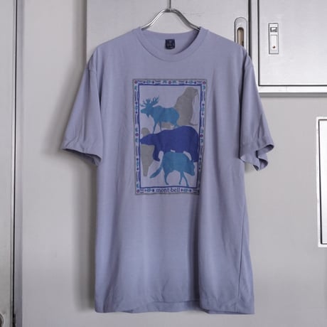 old mont-bell print Tee