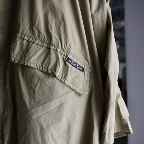 old mont-bell nylon coat