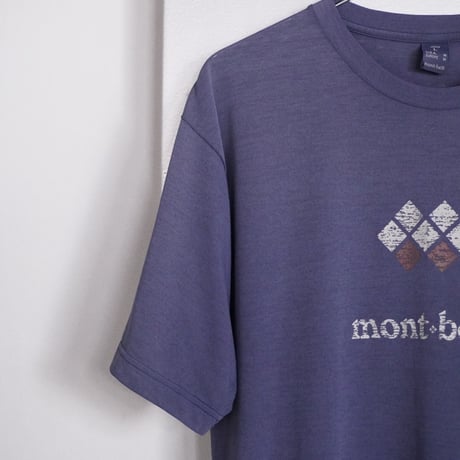 old mont-bell print Tee