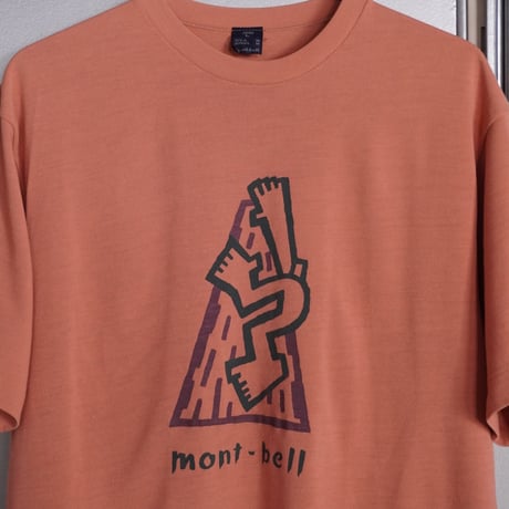 old mont-bell print Tee