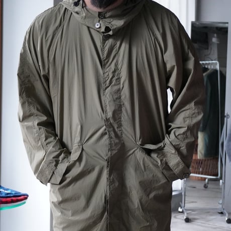 old mont-bell nylon coat