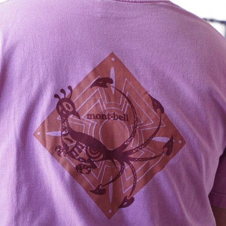 old mont-bell print Tee