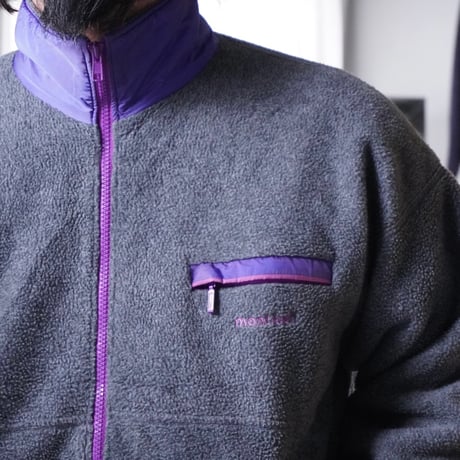 old mont-bell fleece jacket