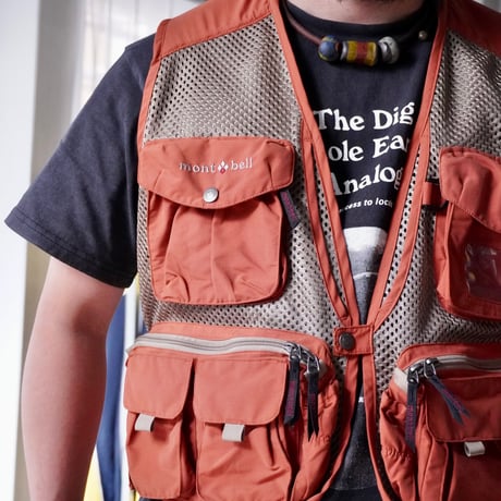 old mont-bell nature guide vest