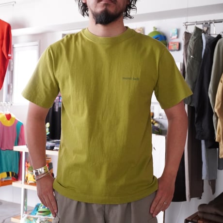 old mont-bell print Tee