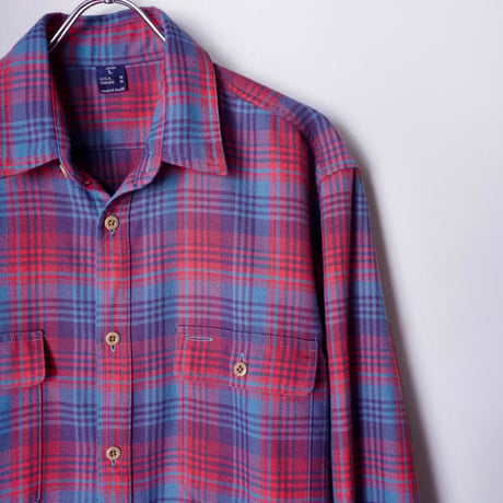 old mont-bell plaid shirt