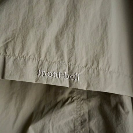 old mont-bell nylon coat