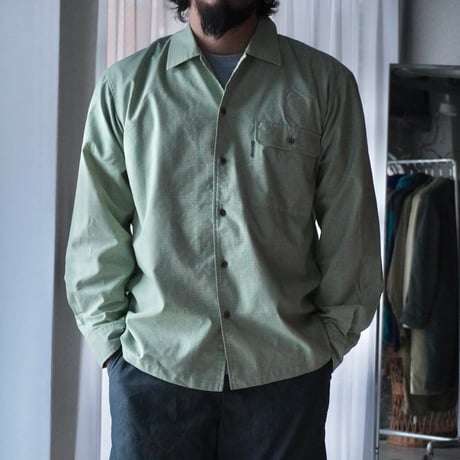 old mont-bell plaid shirt