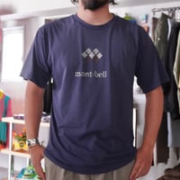 old mont-bell print Tee