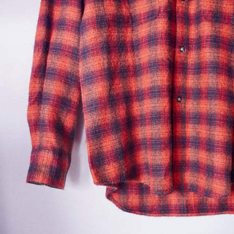 old mont-bell plaid shirt